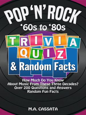 cover image of Pop 'n' Rock Trivia Quiz and Random Facts